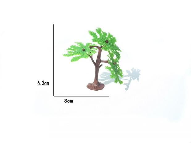 Mô phỏng tĩnh ba lá thông chiến binh bộ phận phụ kiện hộp cát quân sự mô hình đồ chơi đồ chơi đồ chơi xe đồ chơi cho bé