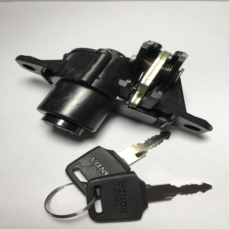 Xe máy Honda thùng lưu trữ thùng đuôi hộp khóa bấm khóa Wuyang New Continent Honda - Xe gắn máy phía sau hộp hộp đựng đồ xe winner