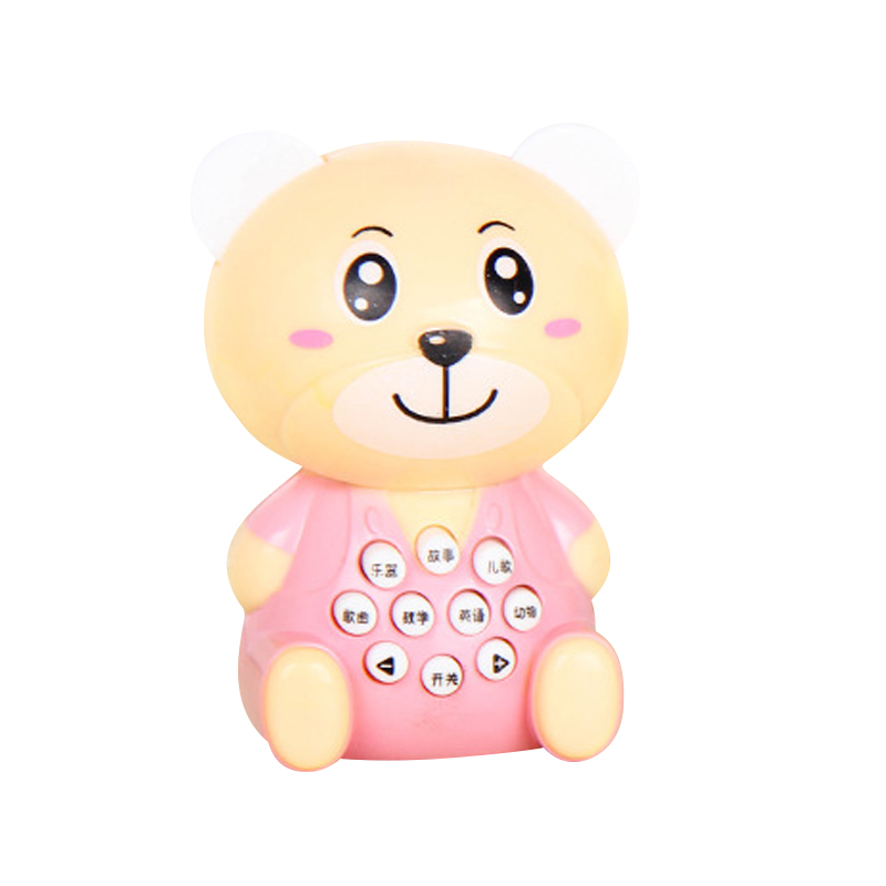 Máy mini Story Little Tiger Baby Puzzle Baby Bear Máy học sớm Tai mềm học thông minh Câu chuyện máy Toy Liuyi đồ chơi em bé