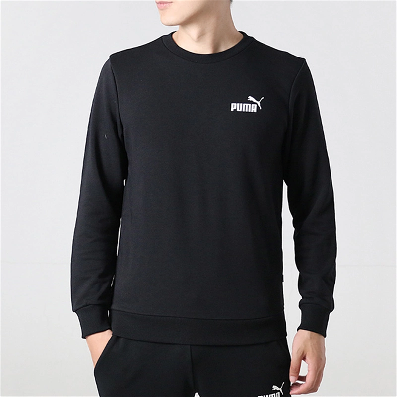 Puma Áo len Puma nam 2020 mùa thu mới cổ tròn dài tay áo thun giản dị áo thun thể thao 855462-01 - Thể thao lông cừu / jumper