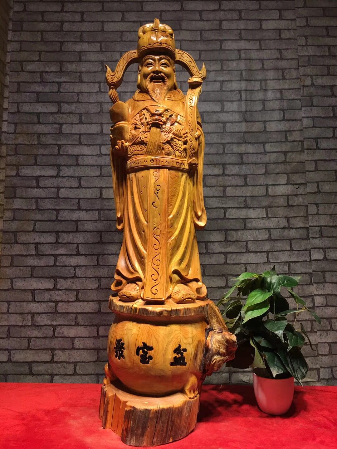 Root root art piece of the cast of the master's work stereo fine carving oil delicious fragrance gift