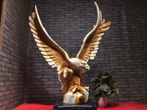 Carving gen yi ornaments future Eagle Thuja material master craft distribution base gifts ornaments