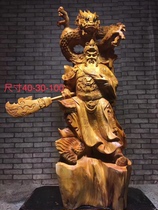 Root carving root art ornaments Xianglong Guan Gong Yabai old material master carving lifelike