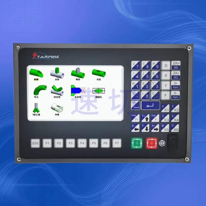 Cnc System for Round Tube, Pipe, and Intersection Line Cutting Machine, Star Peak 2100Bg, 2100X