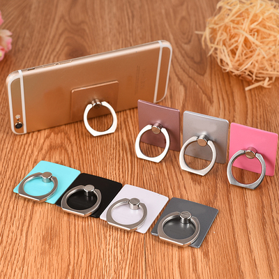 Phone Case with Ring Holder, Multi-Functional, Ultra-Thin, Strong Adhesive, Invisible Desktop Back Sticker for Phone