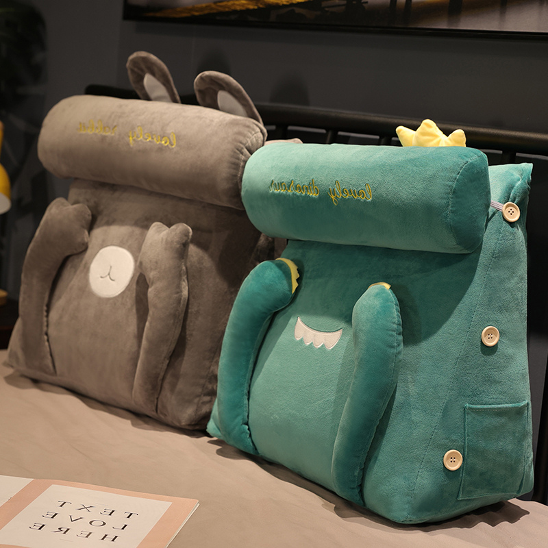 Japanese ZD Triangle pillow window stand with bed bedroom bedroom bedroom bed on sofa dorm student can be removed