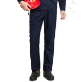 Рабочие износостойкие демисезонные хлопковые штаны, свободный прямой крой