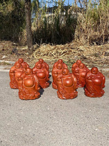 Root carving natural crafts ornaments Rosewood Maitreya Buddha boutique wood carving opening gifts generous