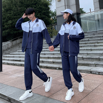 Primary school studentshigh school students high school studentshigh school students mens and womens suit Games school uniforms three sets