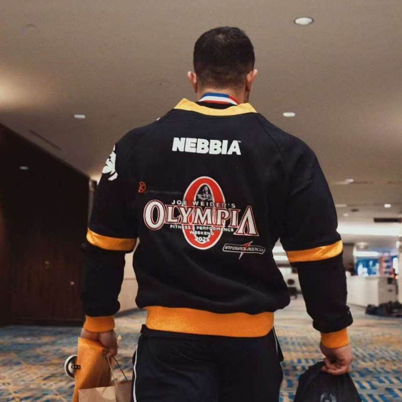 2025 Autumn and Winter Olympics Jacket Sports Baseball Uniform Bodybuilding Athlete Commemorative Shirt Pro Limited Edition Jacket Fitness Sweatshirt 2025 Autumn and Winter Olympics Jacket Sports Baseball Uniform Bodybuilding Athlete Commemorative Shirt Pro Limited Edition Jacket Fitness Sweatshirt