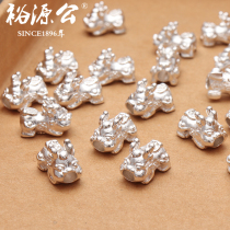 Yuyuan Gong Foot Silver 9999 Pixiu Solid Mini Punch Silver Jewelry Silver Jewelry