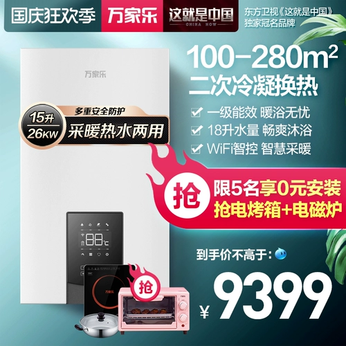 Wanjiale 32B6.1 Первая плотная стенка конденсата -котла -хонг -котла напольная нагреватель водонагреватель Природный газ нагревательные таблетки