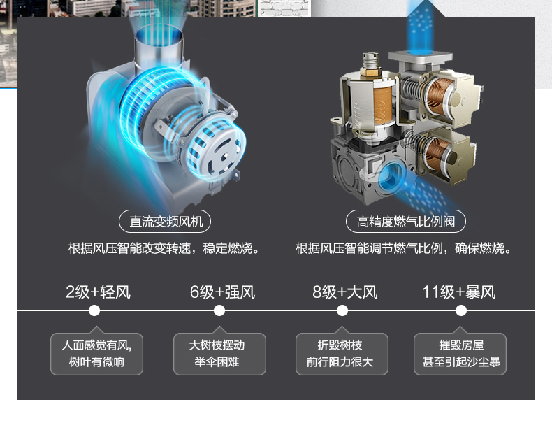 bình thái dương năng Máy nước nóng khí macro Wanjiale JSQ24-T51 12L hàng mạnh nhiệt độ không đổi - Máy đun nước bình nóng lạnh giá rẻ