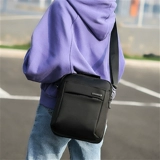 Мужская сумка на одно плечо, тканевая вместительная и большая сумка через плечо, водонепроницаемый рюкзак для отдыха, ткань оксфорд, для среднего возраста