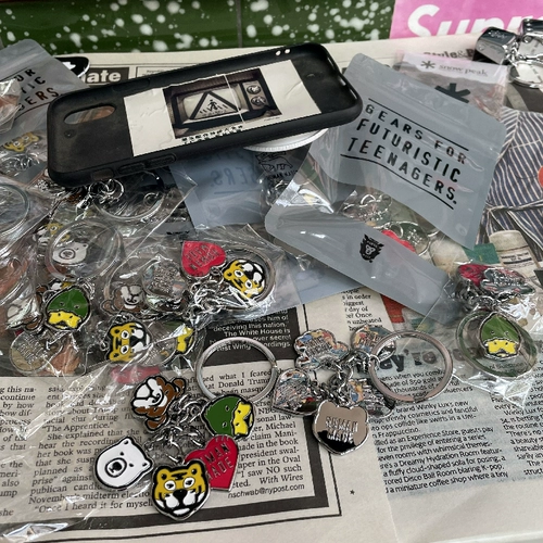 Spot Tide Brand Made Made Pendant Animal Key Love Zoo Series серии Keychain 22SS