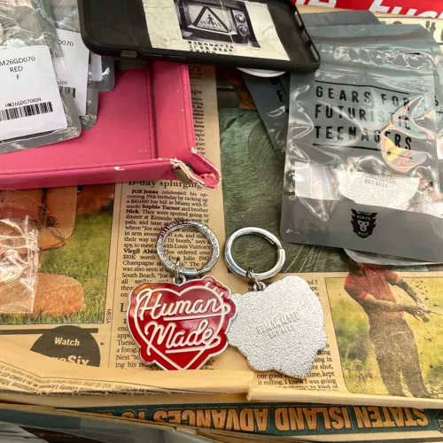 Tide Brand Made Made Baychain Love 23Aw Cheyring Accessories Nigo Подвеска Fujiwara