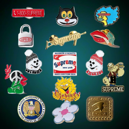 Tide Brand Spot Sup Brouch Pin