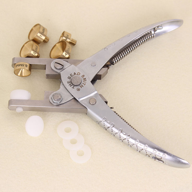 Beadsmith Imported from the United States-Claw Drill Closure Pliers Parallel Pliers Handmade DIY Tool Drill Chain Artifact 4-14mm