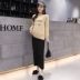 Bà bầu váy mùa thu và mùa đông thời trang mới Phụ nữ mang thai váy nâng cơ thể trong đoạn dài váy dệt kim váy hông đầm bầu Áo thai sản