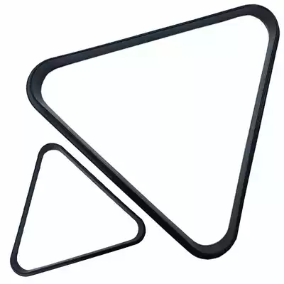 Billiard triangle frame thickened ball frame children's billiard triangle frame adult standard ball large small tripod