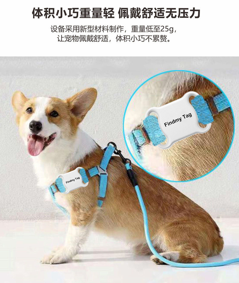 Смарт-оборудования для ношения / ошейники для питомцев 升级智能宠物定位器物件防丢器全球追踪狗狗子猫猫项圈防走丢追踪 Neutral
