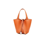 Кожаная корзина, вместительная и большая сумка для матери и ребенка, воловья кожа