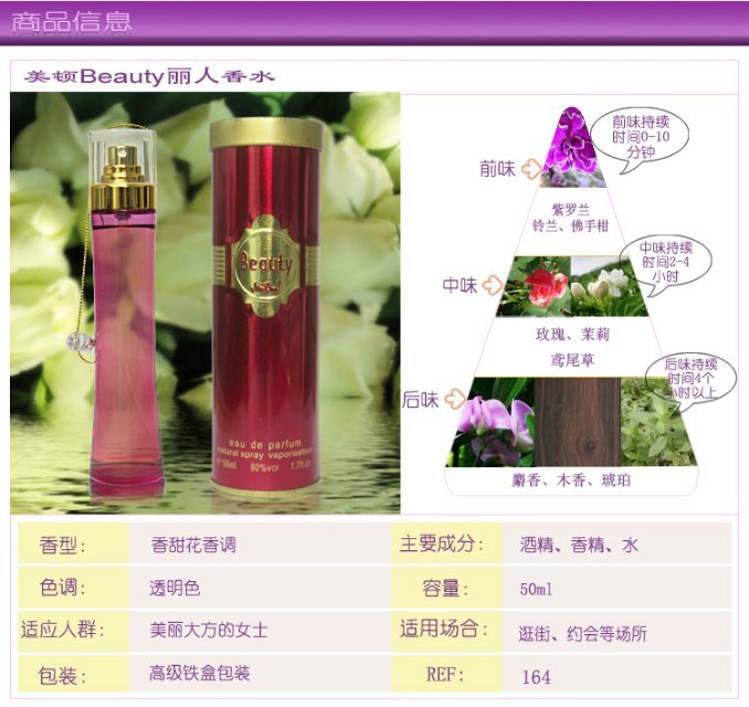 Nước hoa Mayon 50ml Làm đẹp và thanh lịch Đàn ông và phụ nữ Eau de Toilette Hoa dịu dàng và Hương trái cây Authentic - Nước hoa nước hoa ck one