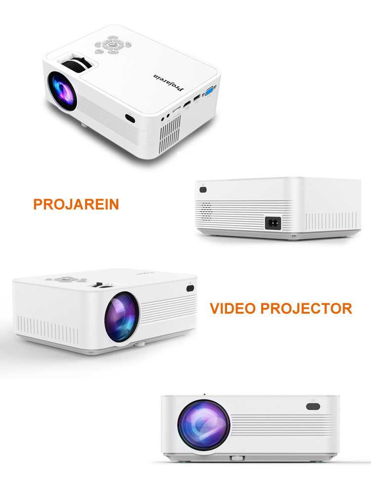 Máy chiếu tại nhà kê Android wifi nhỏ không dây điện thoại di động - Máy chiếu máy chiếu văn phòng
