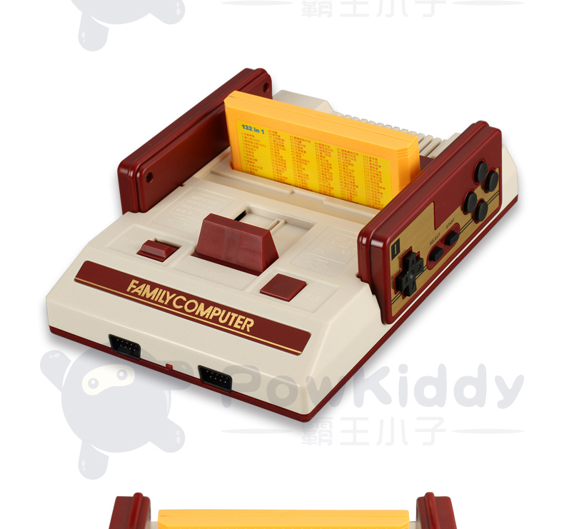Overlord kid home TV trò chơi máy hoài cổ tuổi Nintendo cắm thẻ vàng 8 đôi xử lý tương tác Contra FC đỏ trắng máy để gửi cho bạn bè bất ngờ bạn trai chồng món quà sinh nhật tay cầm xiaomi