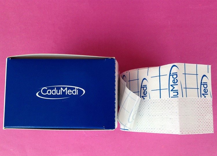 Воздухопроницаемый Вода шпоры ткань лента пустой точки акумодельуры Кнопка гипса. самоклеящийся Заправка раны 5 см*10м cadumedi 