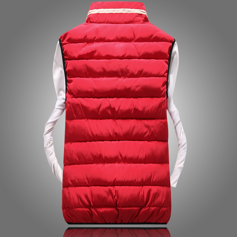 Đặc biệt cung cấp áo vest nam cotton phiên bản Hàn Quốc của cổ áo vải thủy triều cổ áo nam mỏng xuống cotton cotton mùa thu và giải trí mùa đông áo khoác nam giả vest