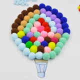 Смешанные высокие эластичные плюшевые детские наклейки, набор материалов, «сделай сам», детское творчество