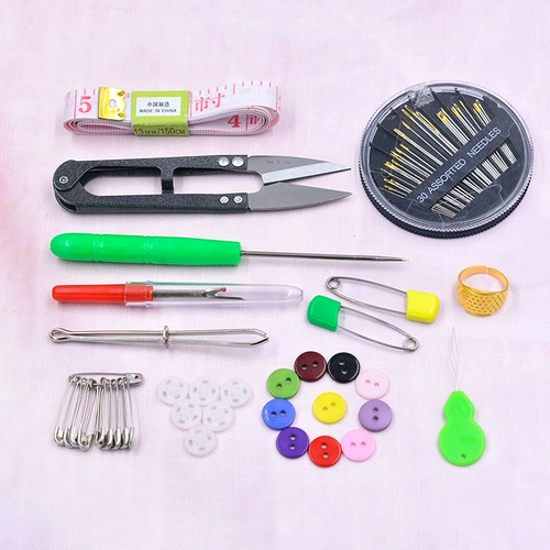 Коробка для бытовой иглы, набор бесплатная доставка швейной машины для швейной проволоки маленькая линейная кудря