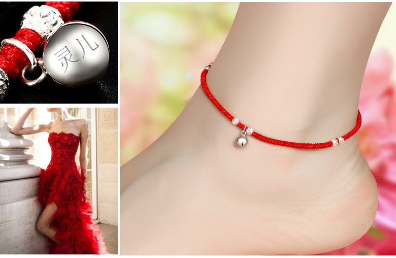 Bracelet de cheville Femme en Argenterie - Ref 3104070 Image 15