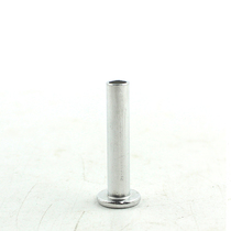 GB875 flat head aluminum semi-hollow rivet round head white flat head hair curling DIY special accessories M3M4M5M6mm