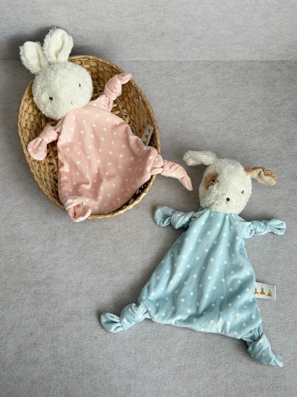 Foreign Trade Surplus Baby Soothing and Cuddling Plush Toy, Polka Dot Rabbit Comforter, Chewable Puppy Doll Foreign Trade Surplus Baby Soothing and Cuddling Plush Toy, Polka Dot Rabbit Comforter, Chewable Puppy Doll