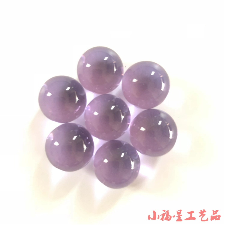 Màu sắc pha lê bóng 16mm hạt thủy tinh viên bi 1.6cm bể cá trang trí bình nhỏ trang trí massage tinh khiết - Trang trí nội thất