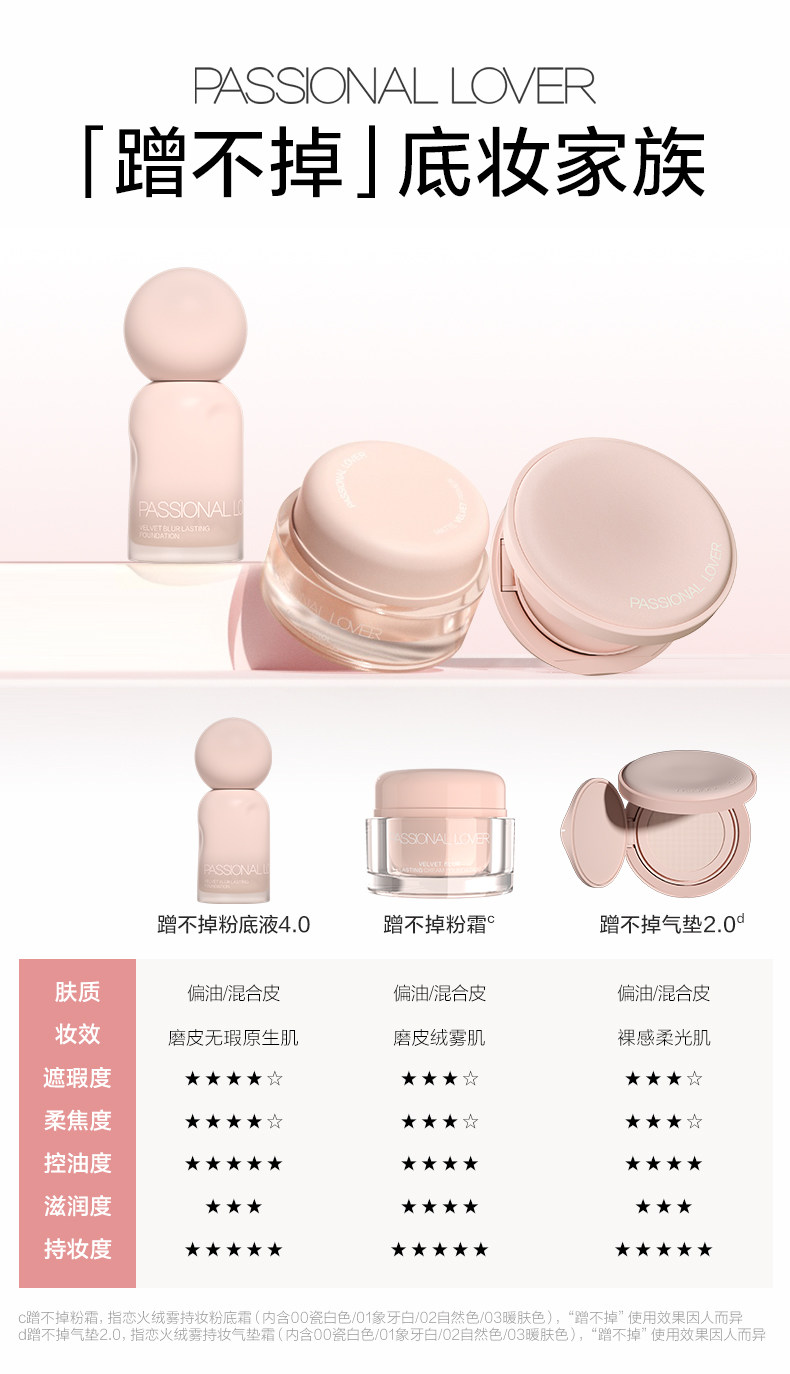 安享好物 安享B级粉底液-恋火绒雾粉底液 行标 
