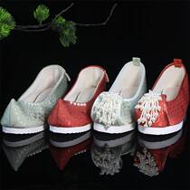 The original Han clothing shoes of Chin Yu Royal Palace increased the daily ancient style in the flat sole