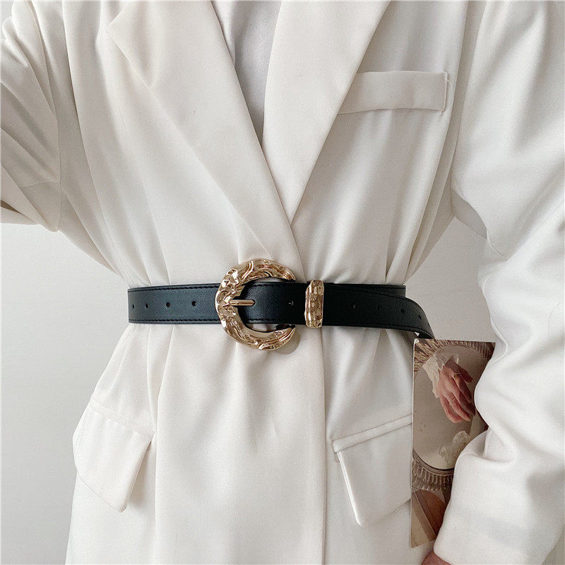 Fashionable suit belt female European and American waist matching skirt coat with girdle fashion decoration jeans belt