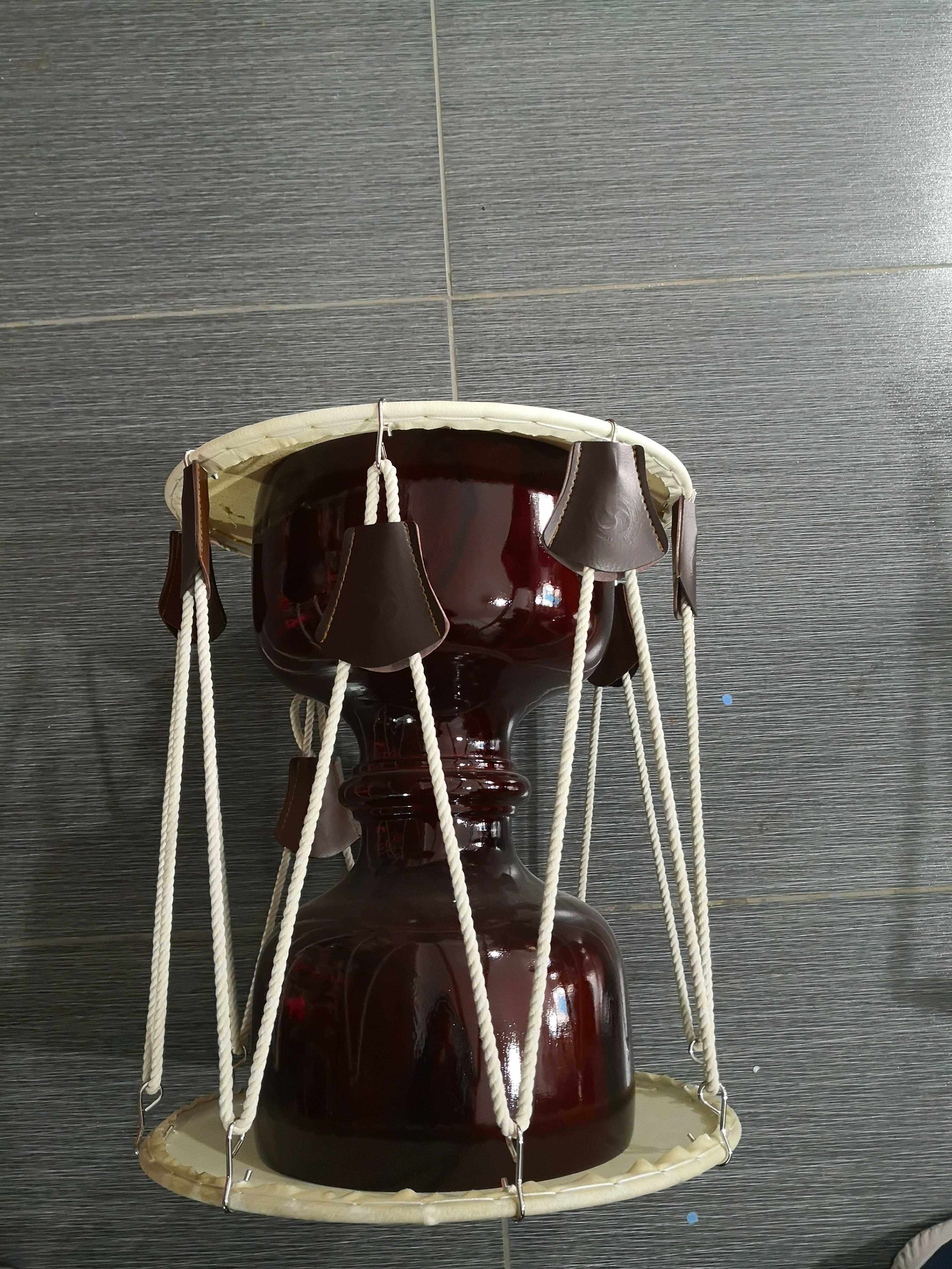 Adult dance standard long drum, Korean patriarch drum, drum barrel length 45 cm, drum face diameter 38 cm