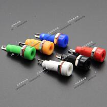 R1-22 M4 Jack banana socket M8 open hole red black yellow green blue and white terminal length Taiwan new SCI