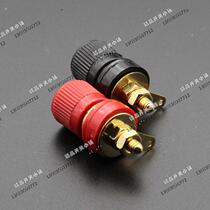 M4 terminal banana socket 4MM Jack M10 open red and black gold-plated Terminal block 6045G Test stand