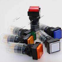 P16LMS1 Reset P16LAS1-1AB with lock button switch Square single channel with lamp Taiwan Jinlian DECA