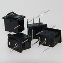 R19A black two-speed curved foot small boat switch R9D2 RA12 rocker switch ping pong switch Taiwan Bright Group