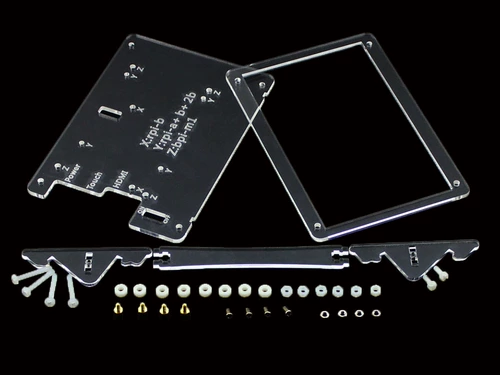 Micro Snow Snow Raspberry Pi LCD Shell 5 -INCH Raspberry Pi прозрачная акриловая оболочка