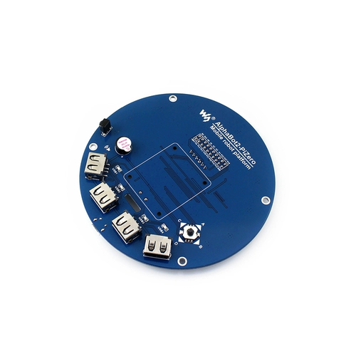 Micro Snow Snow Raspberry Pi Zero WH Smart Car Роботизированное препятствие/Bluetooth/Infrared/Wi -Fi/Дистанционное управление