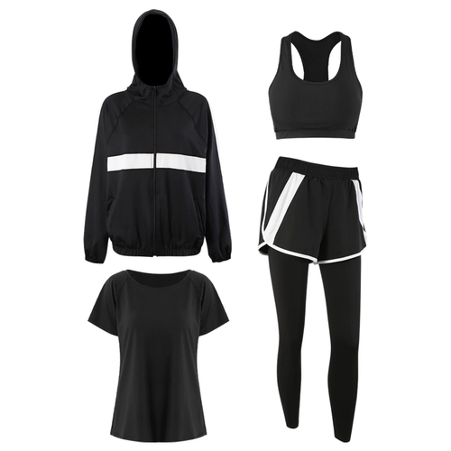 Спортивный костюм, быстросохнущий модный лонгслив для спортзала, одежда для йоги, для бега, большой размер