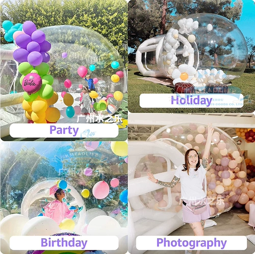 Надувной пузырьковой палаток на надувном пузырьковом доме