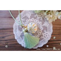 "Mo" hand bob diy material bag Japanese handmade car pendant bag embroidery jewelry birthday gift